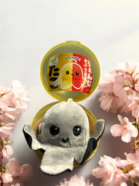 Octopus Mood Flip Plush keychain