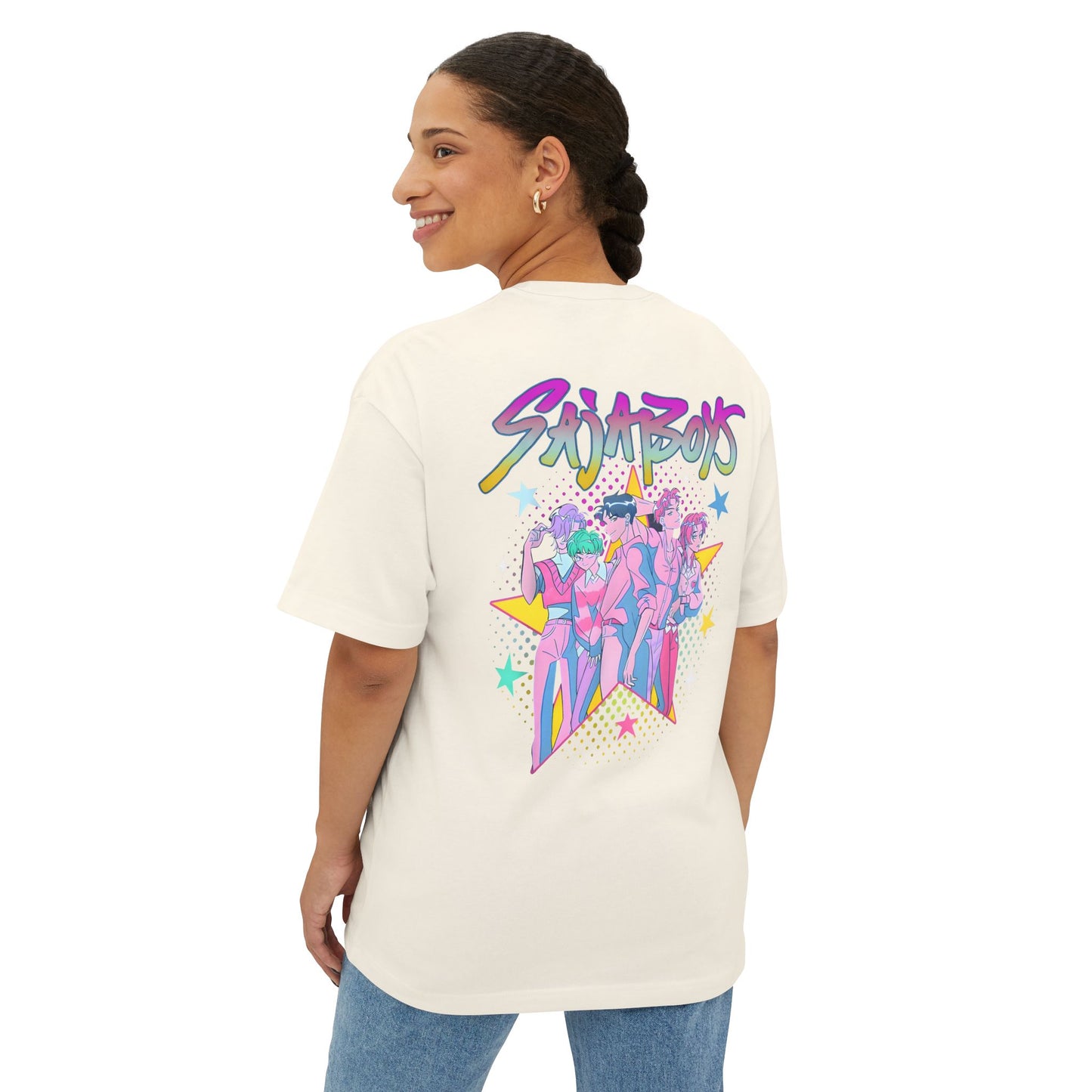 K-Pop Boys: Unisex Oversized Boxy Tee