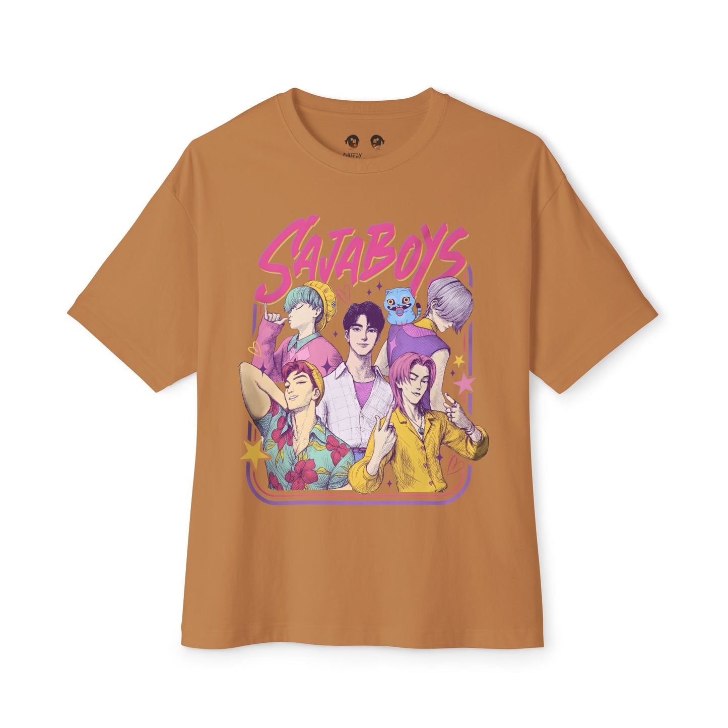 K-Pop Boys: Unisex Oversized Boxy Tee