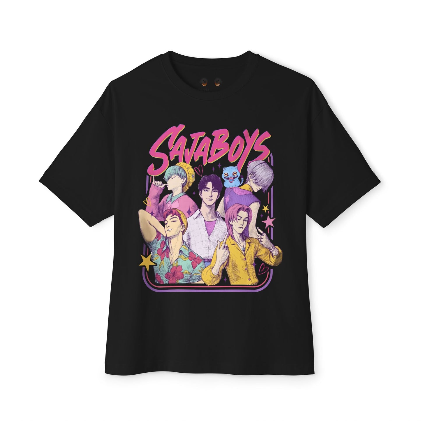 K-Pop Boys: Unisex Oversized Boxy Tee