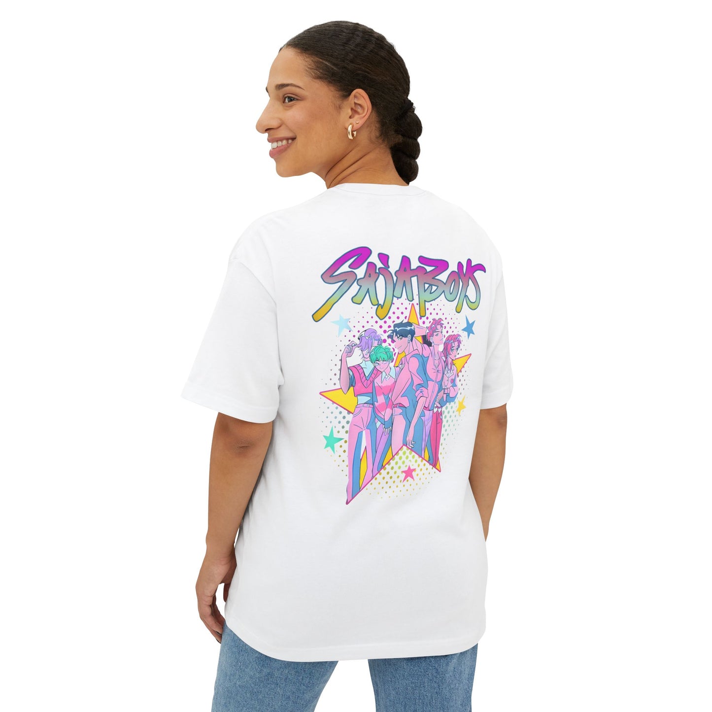 K-Pop Boys: Unisex Oversized Boxy Tee