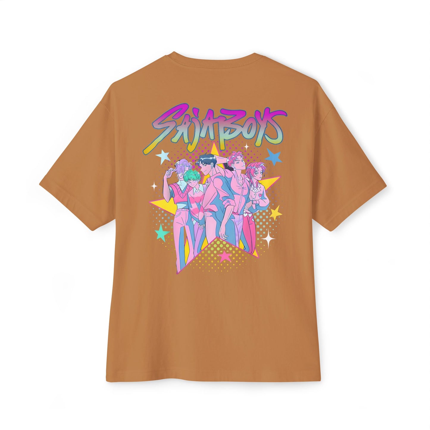 K-Pop Boys: Unisex Oversized Boxy Tee