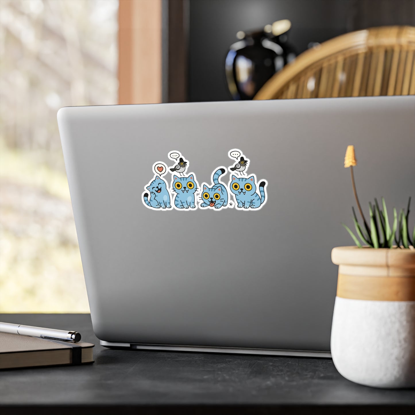 Derpy Kitty-Vinyl Decals