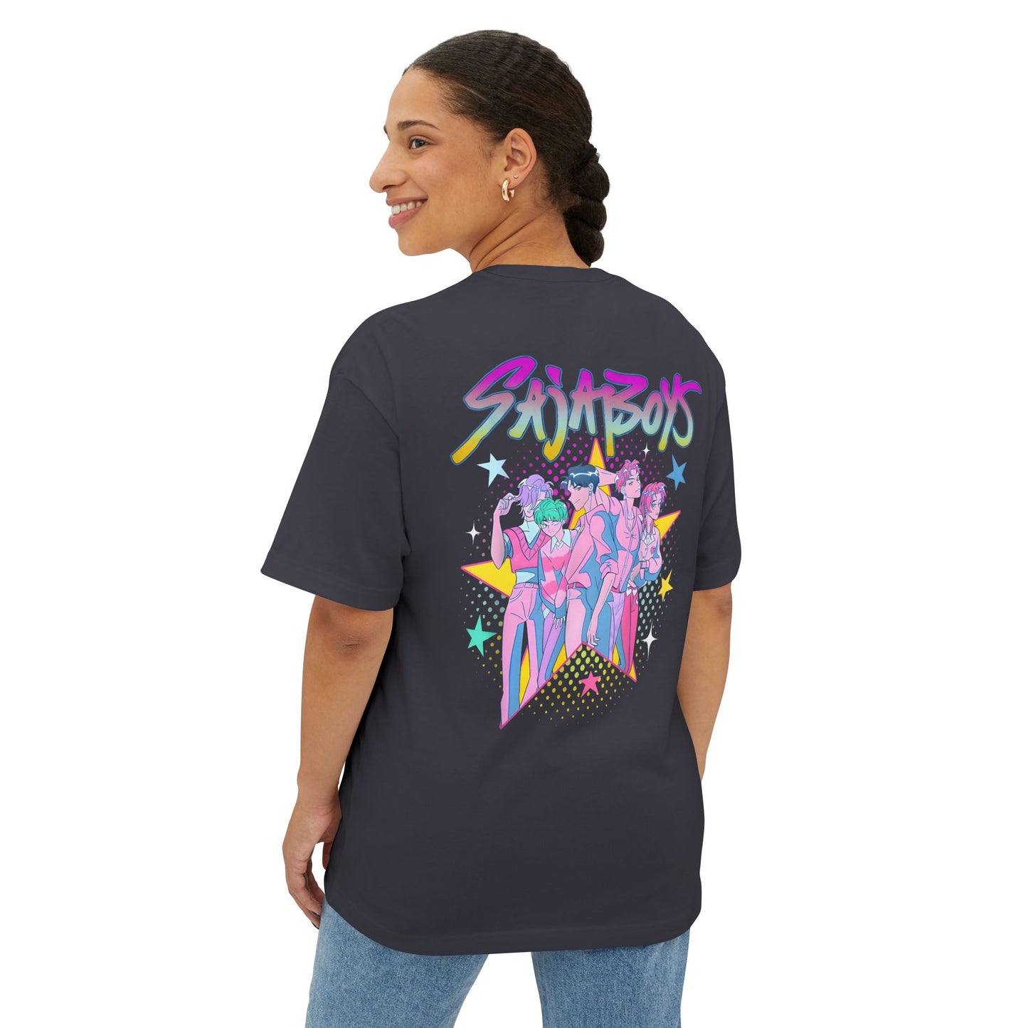 K-Pop Boys: Unisex Oversized Boxy Tee
