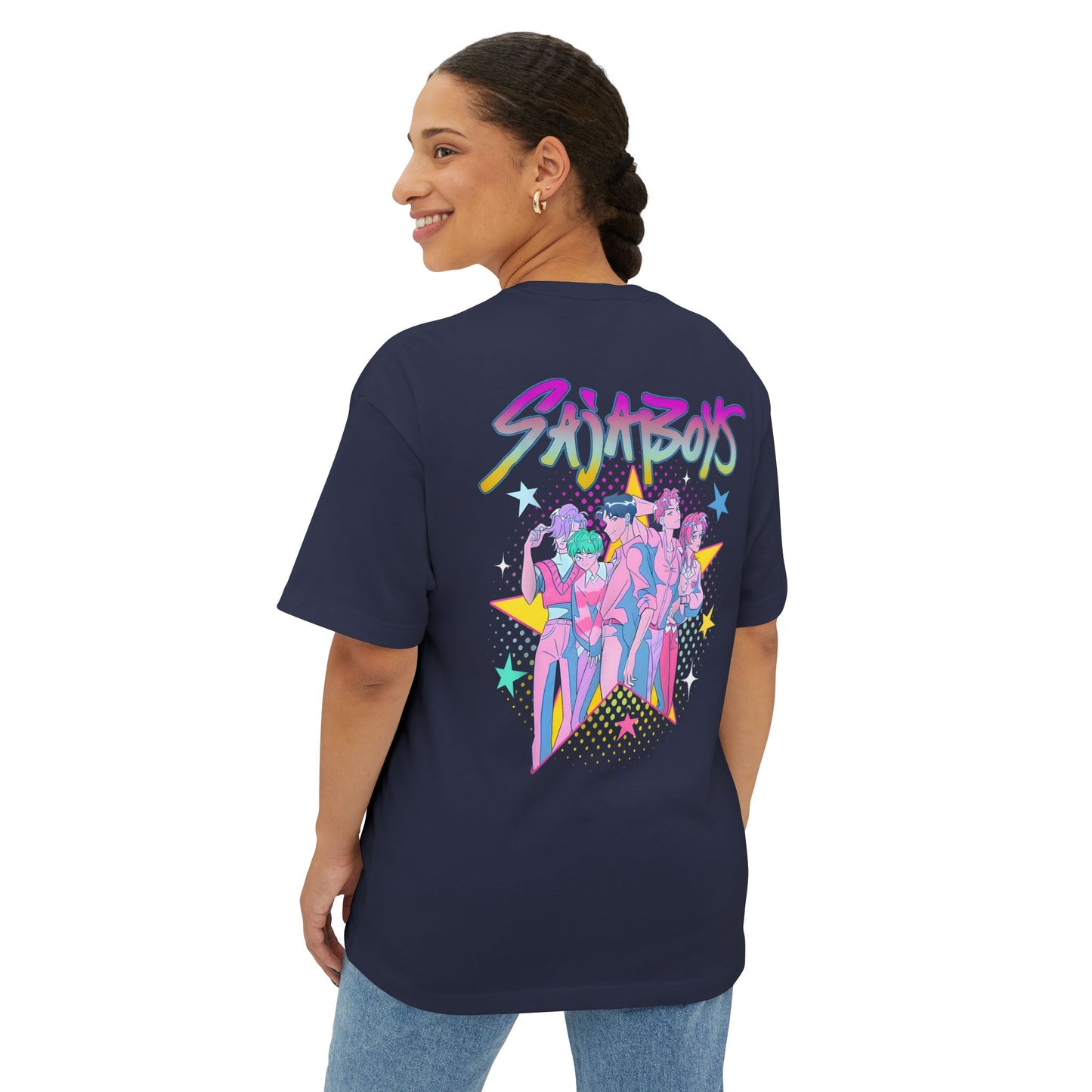 K-Pop Boys: Unisex Oversized Boxy Tee