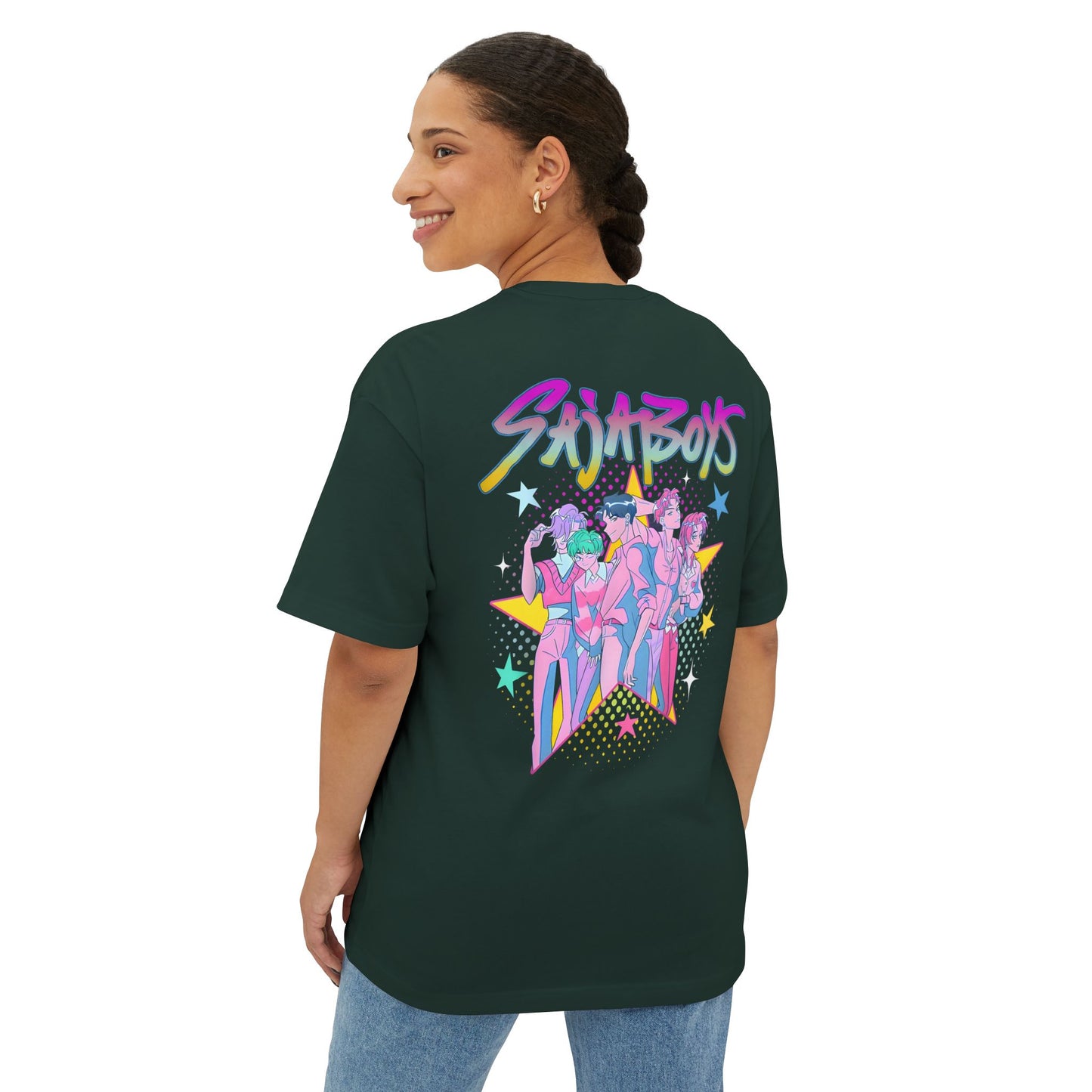 K-Pop Boys: Unisex Oversized Boxy Tee