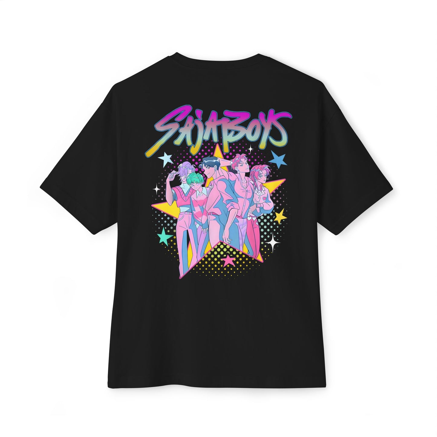 K-Pop Boys: Unisex Oversized Boxy Tee