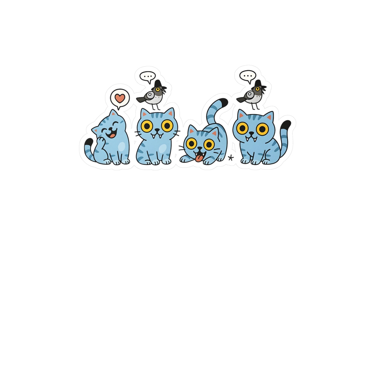 Derpy Kitty-Vinyl Decals