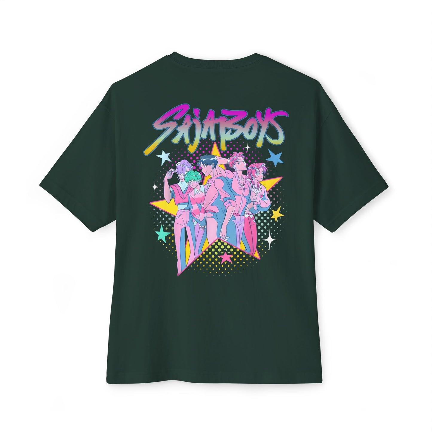K-Pop Boys: Unisex Oversized Boxy Tee