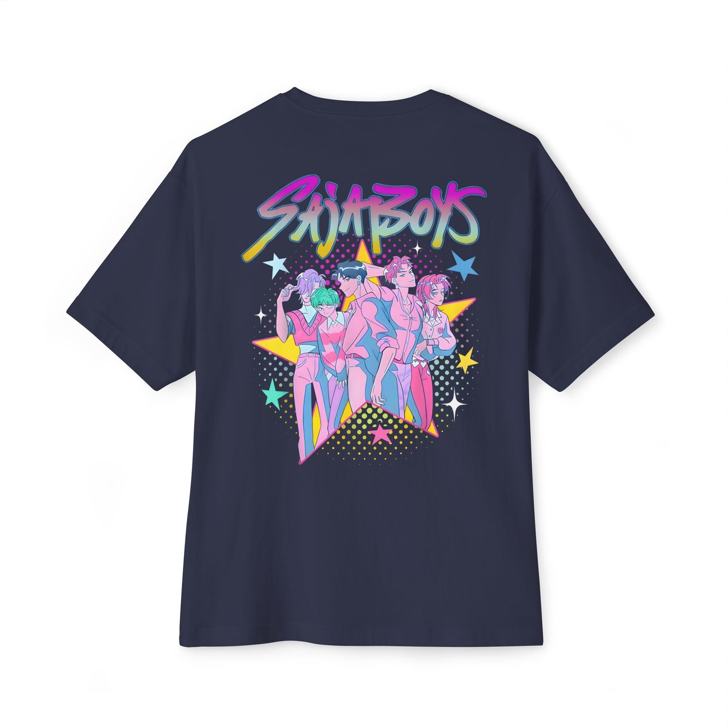 K-Pop Boys: Unisex Oversized Boxy Tee