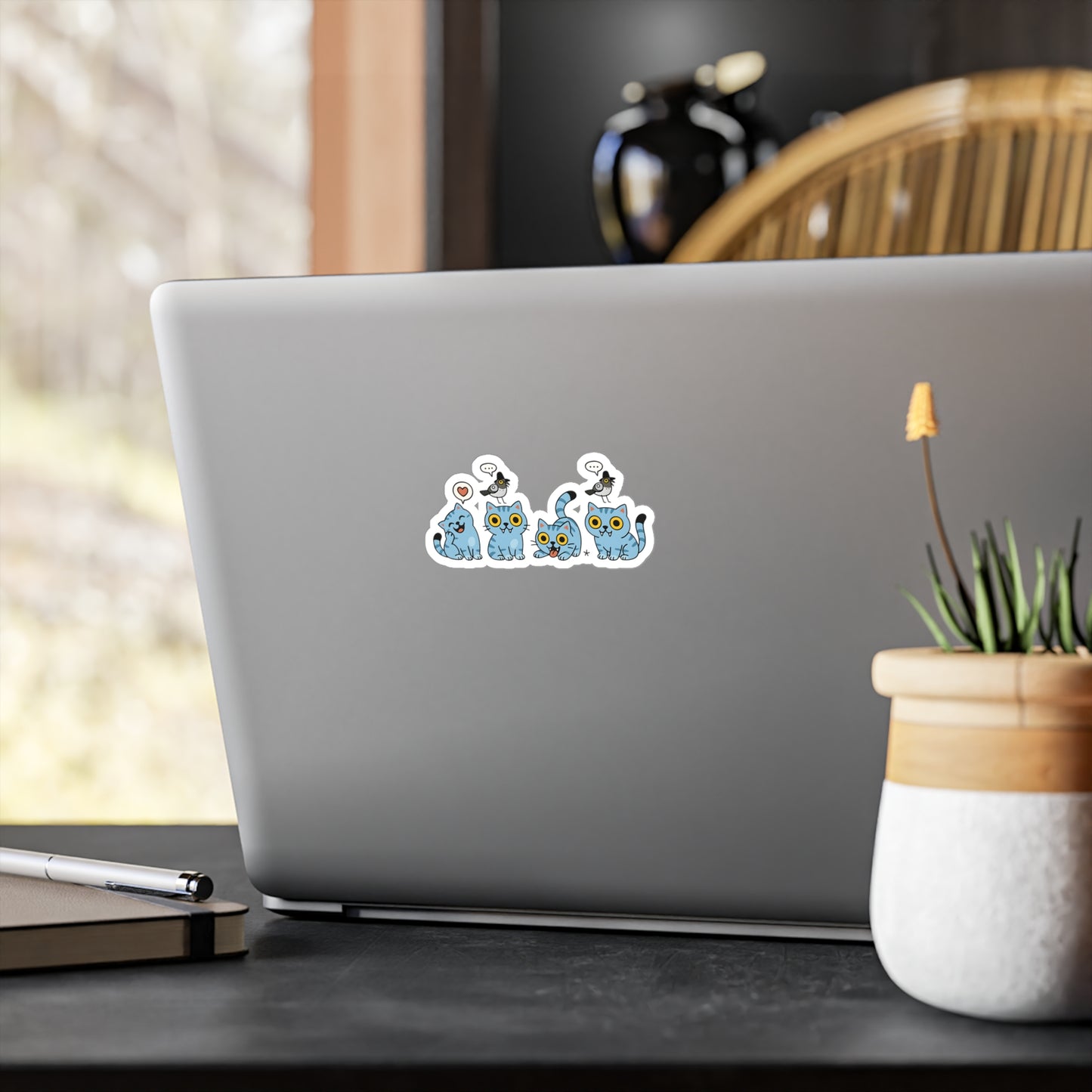 Derpy Kitty-Vinyl Decals