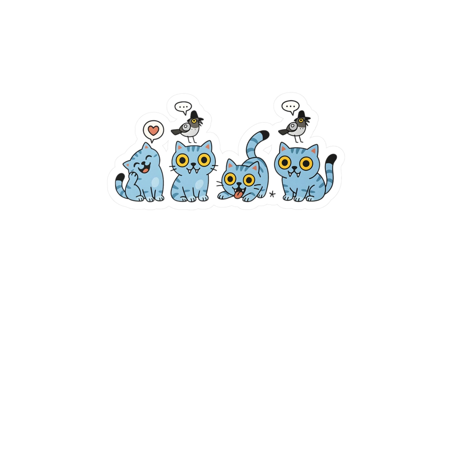 Derpy Kitty-Vinyl Decals
