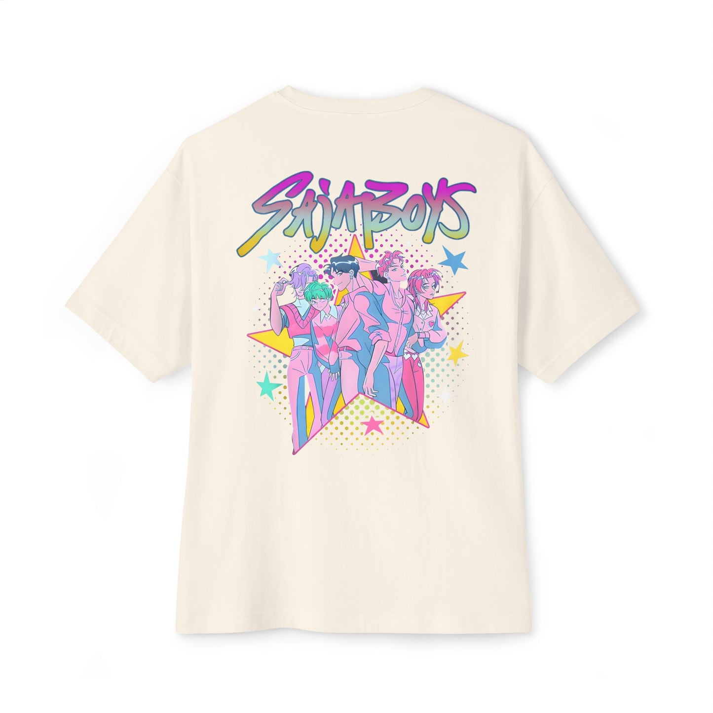 K-Pop Boys: Unisex Oversized Boxy Tee