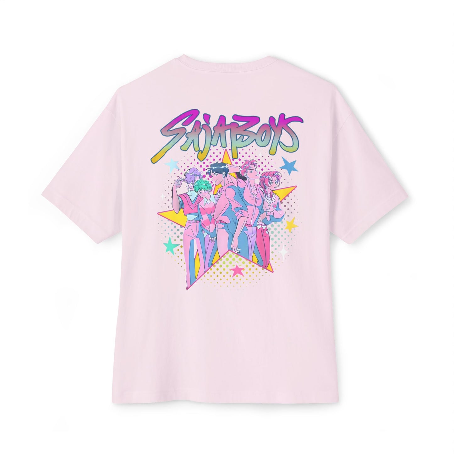 K-Pop Boys: Unisex Oversized Boxy Tee