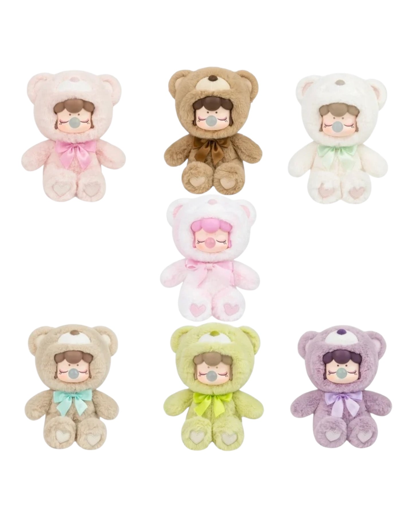 Nanci Colorful Chocolate Bears Series Blind Box Plushie Figure
