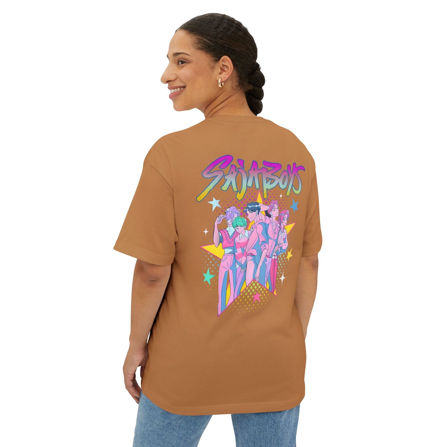 K-Pop Boys: Unisex Oversized Boxy Tee