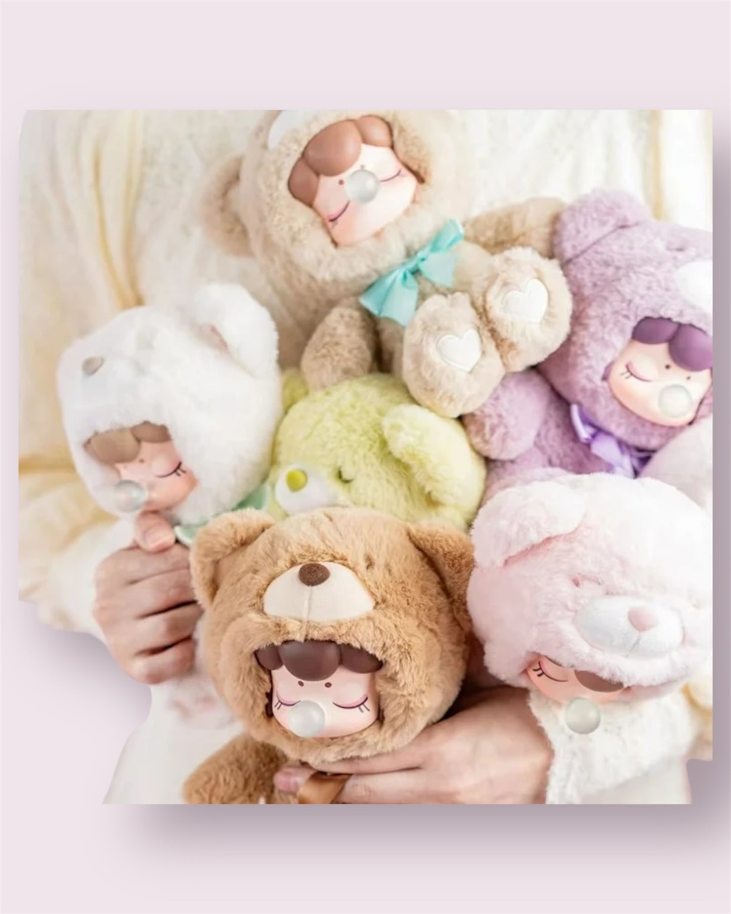 Nanci Colorful Chocolate Bears Series Blind Box Plushie Figure