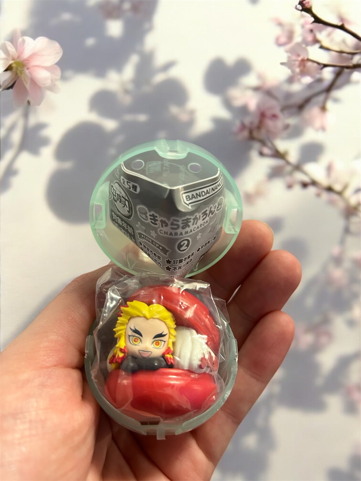 Demon Slayer Macaron Mascot Figure Vol 2 Bandai Gashapons