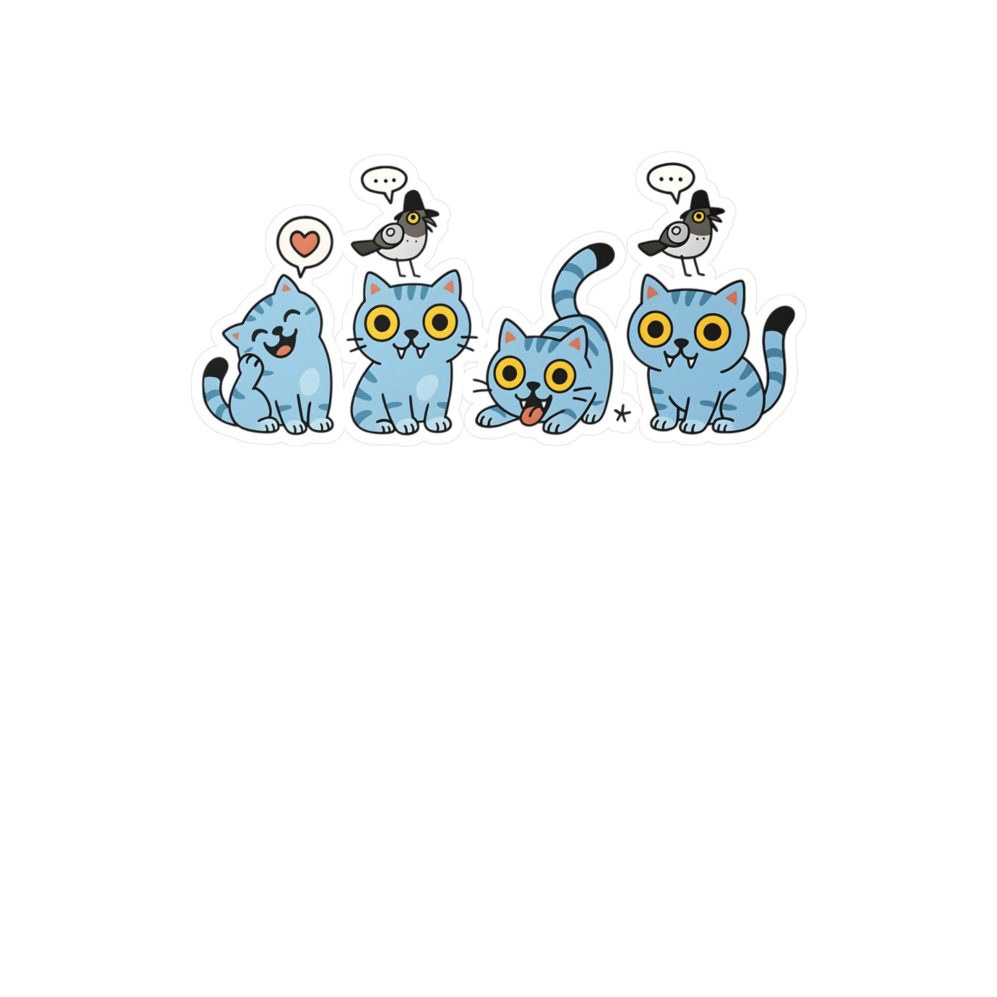 Derpy Kitty-Vinyl Decals