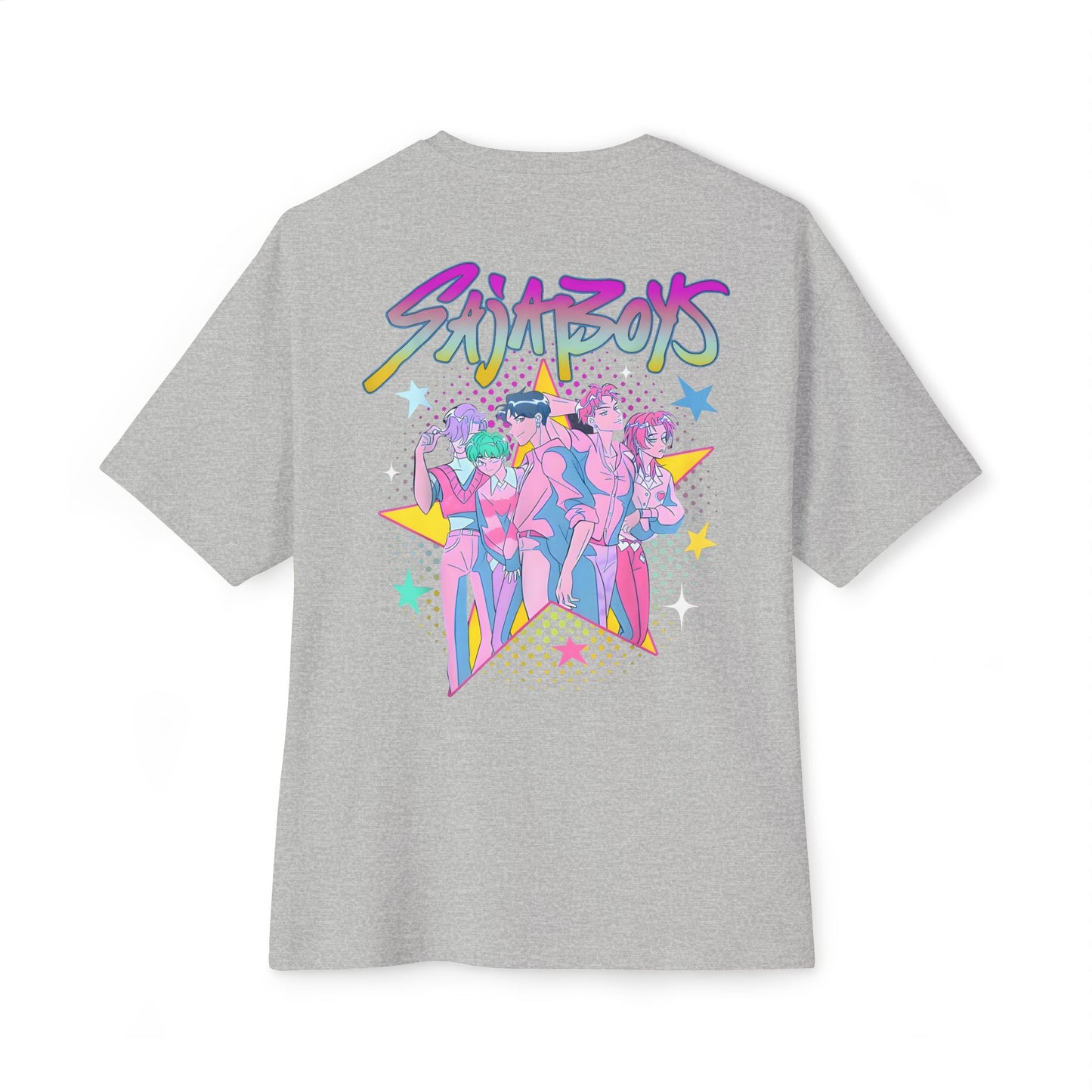 K-Pop Boys: Unisex Oversized Boxy Tee