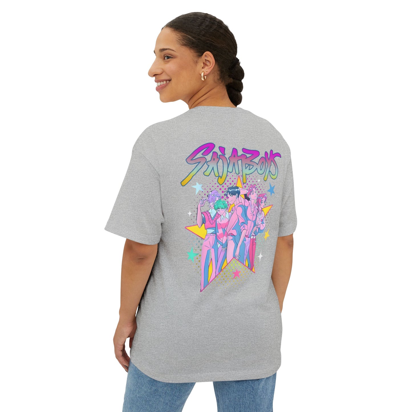 K-Pop Boys: Unisex Oversized Boxy Tee