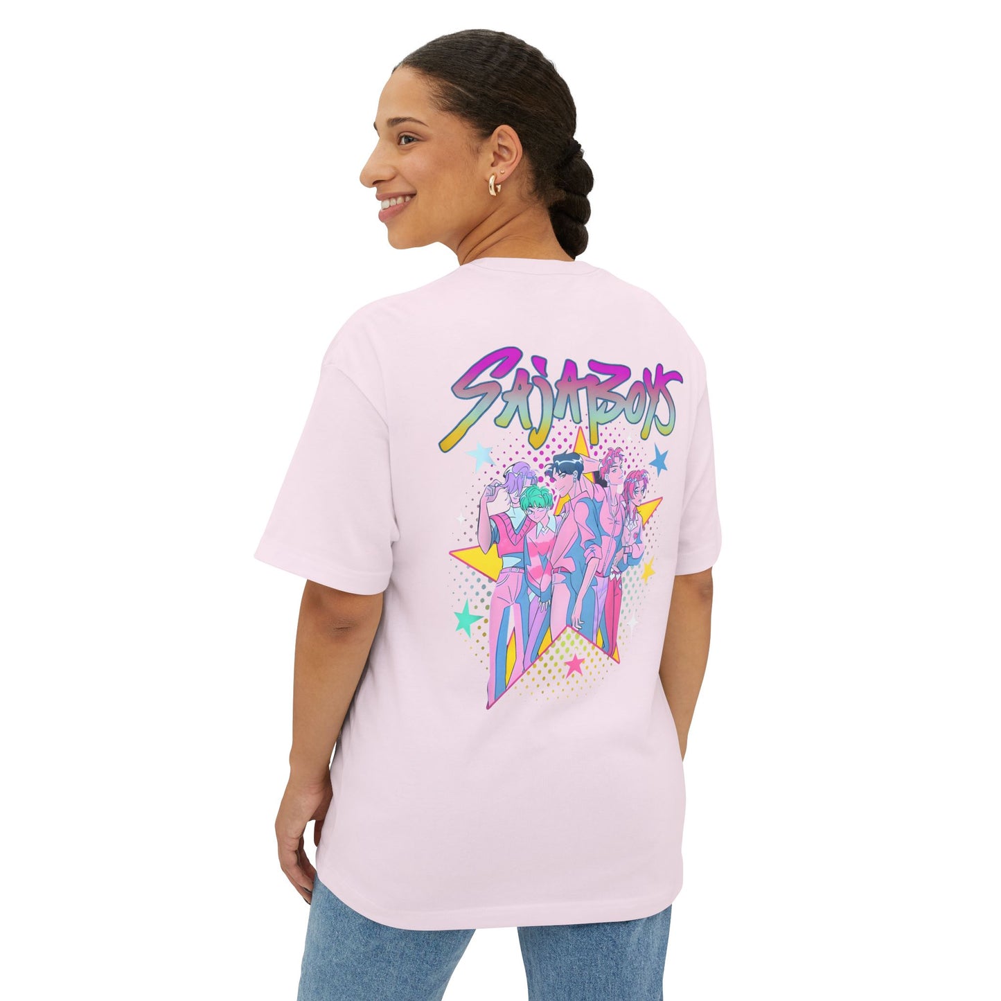 K-Pop Boys: Unisex Oversized Boxy Tee