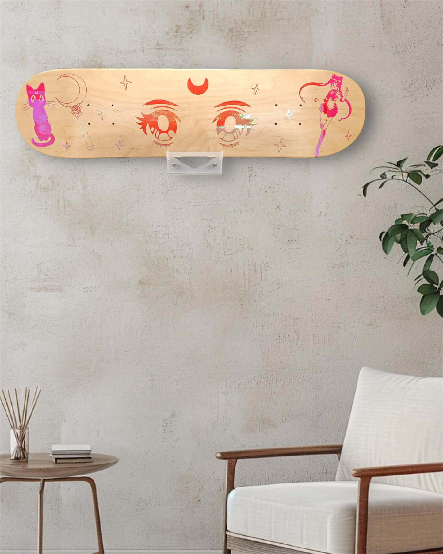 Sailor Moon Custom Skateboard
