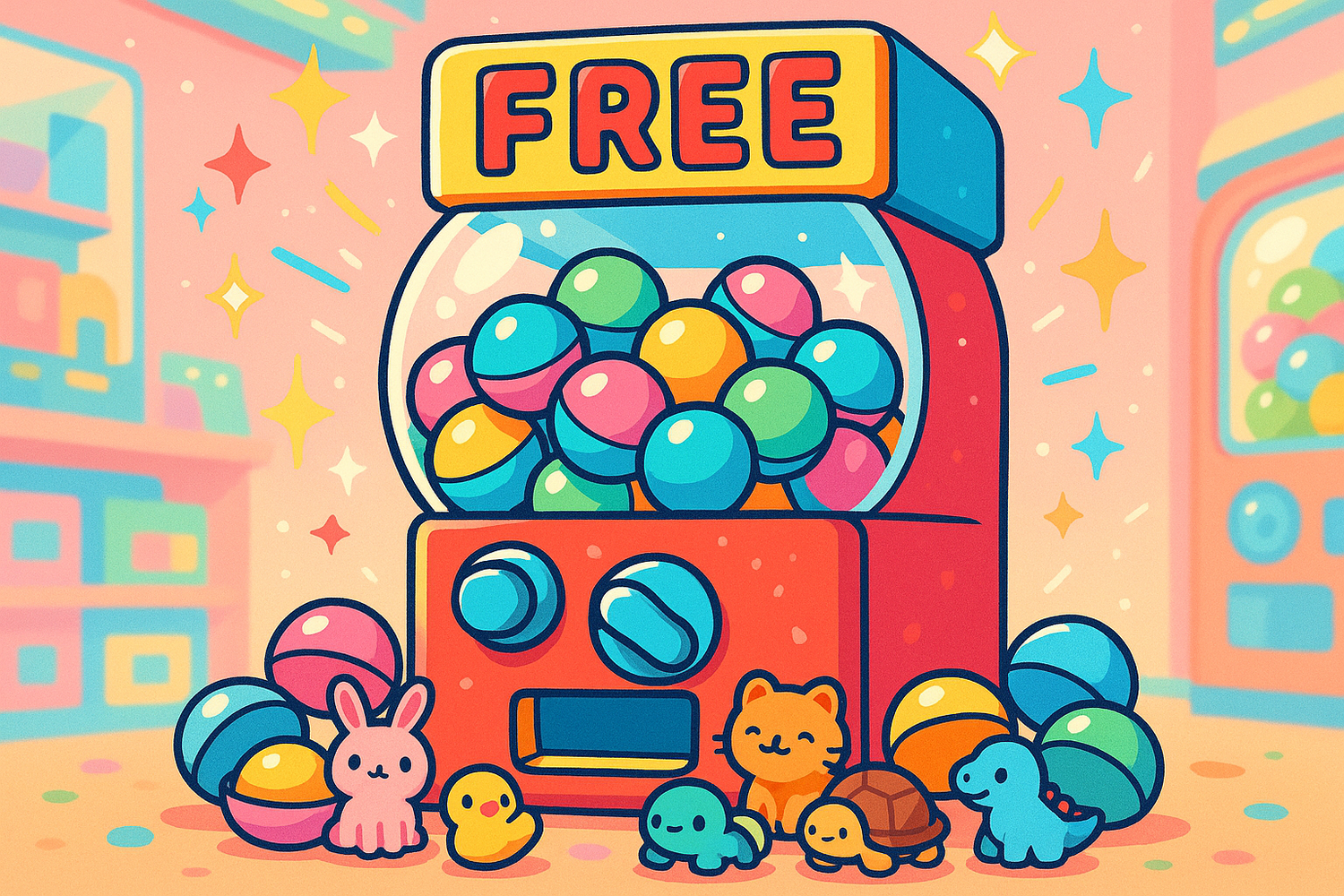 Free random Gachapon