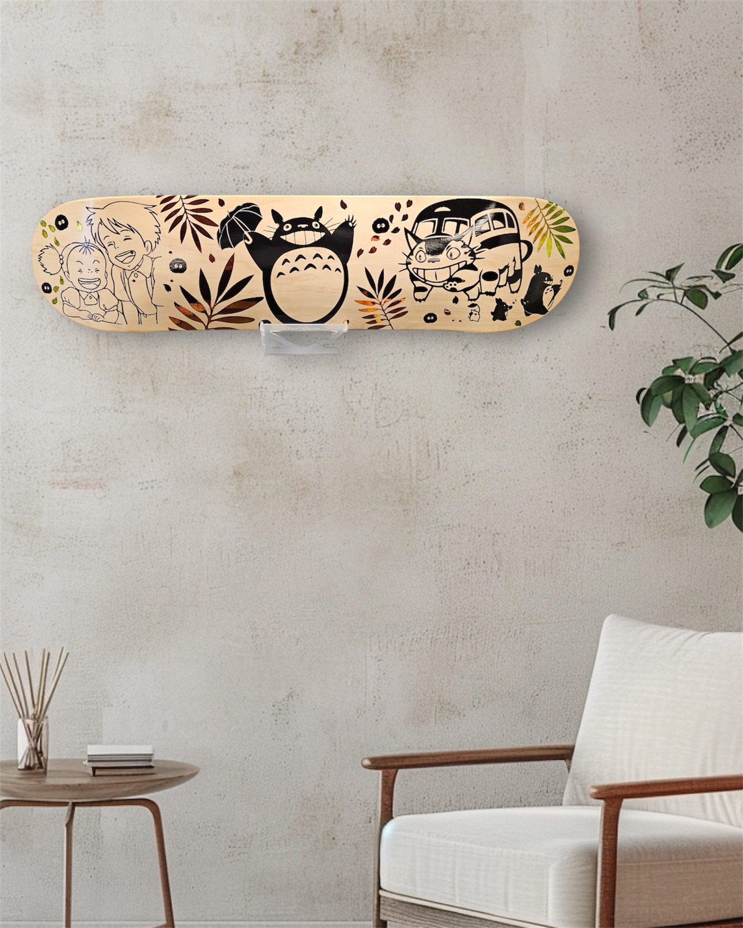 Neighbor Totoro Custom Skateboard
