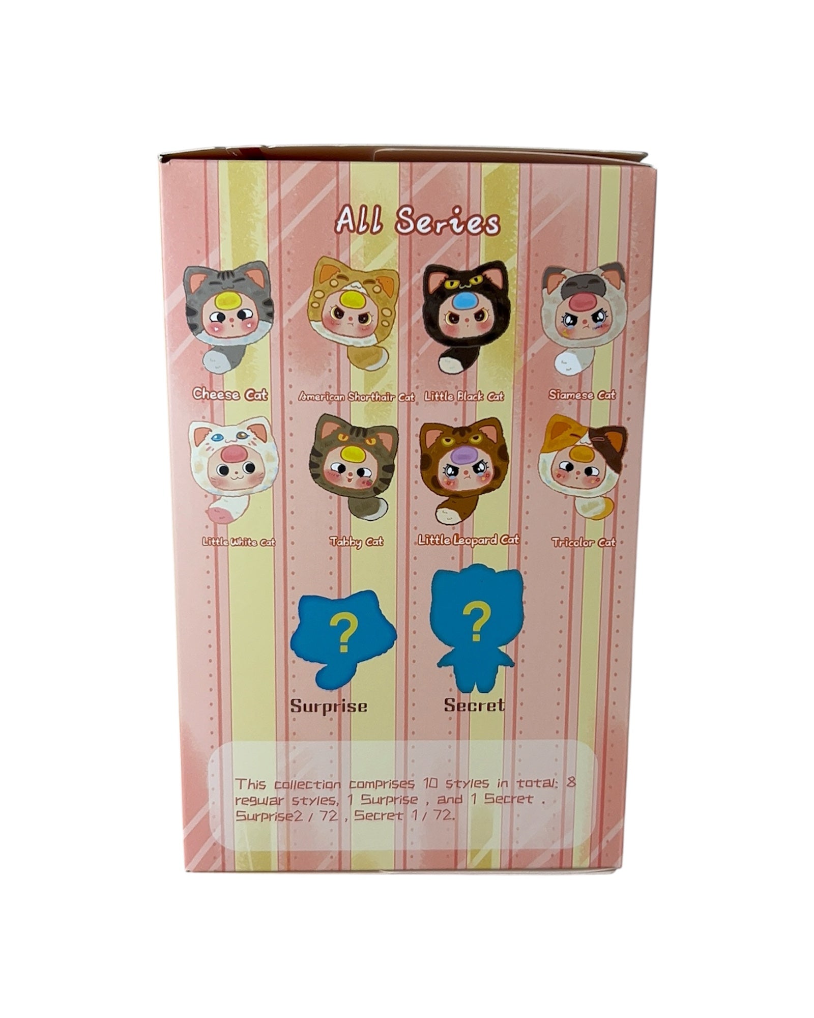 Baby Three Fortune Cat Zipper Bag Plush Blind Box – Chiefly