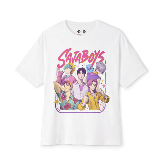 K-Pop Boys: Unisex Oversized Boxy Tee