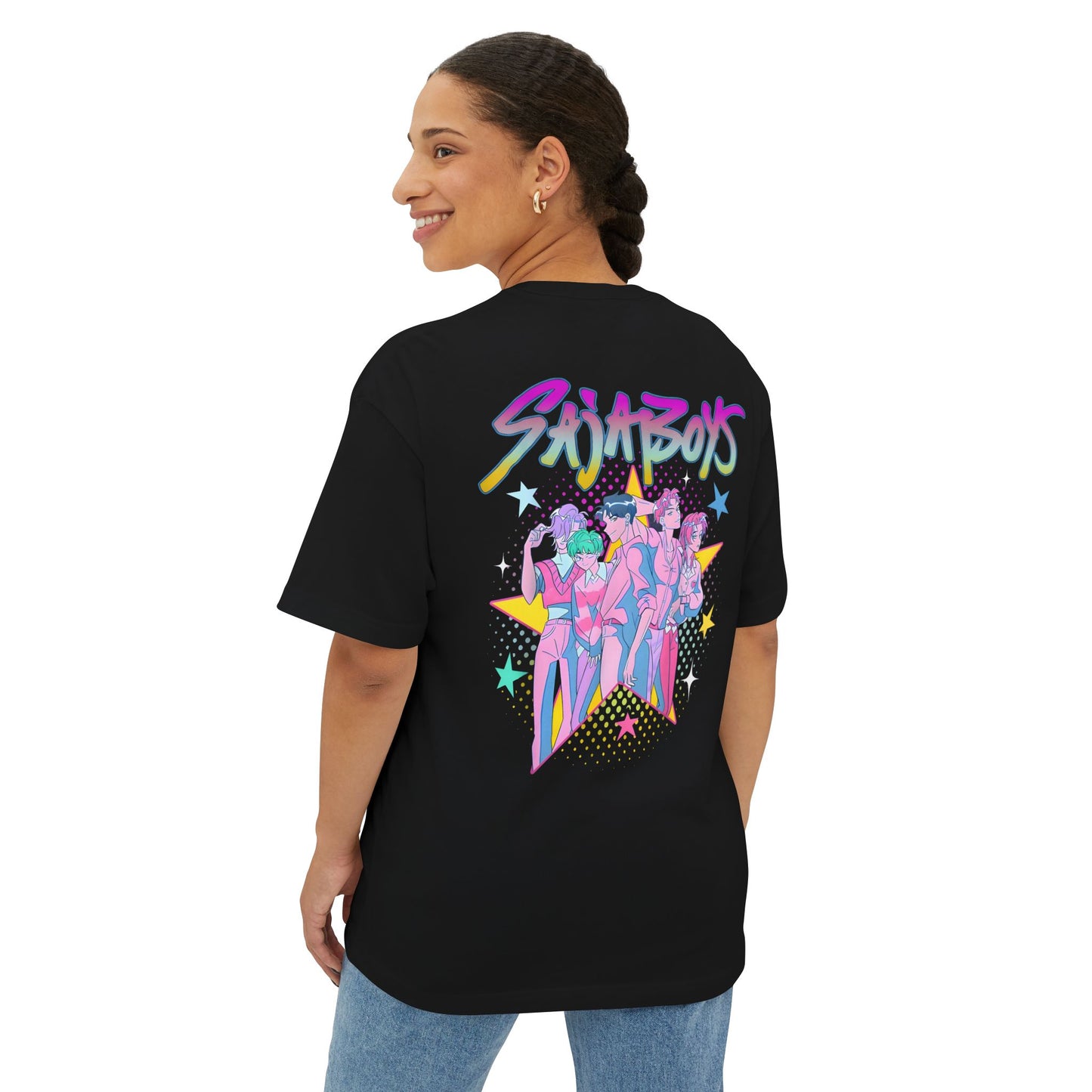 K-Pop Boys: Unisex Oversized Boxy Tee