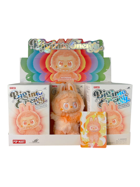 Pop Mart Labubu The Monsters Big into Energy Series Vinyl Plush Pendant