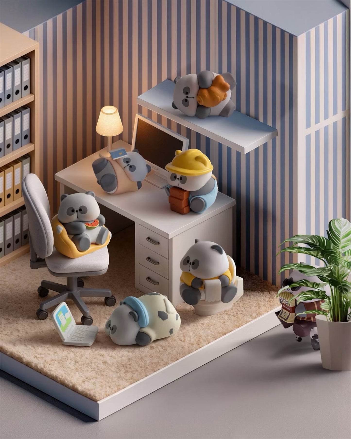 MR. PA Working Week Series Figurine Blind Box