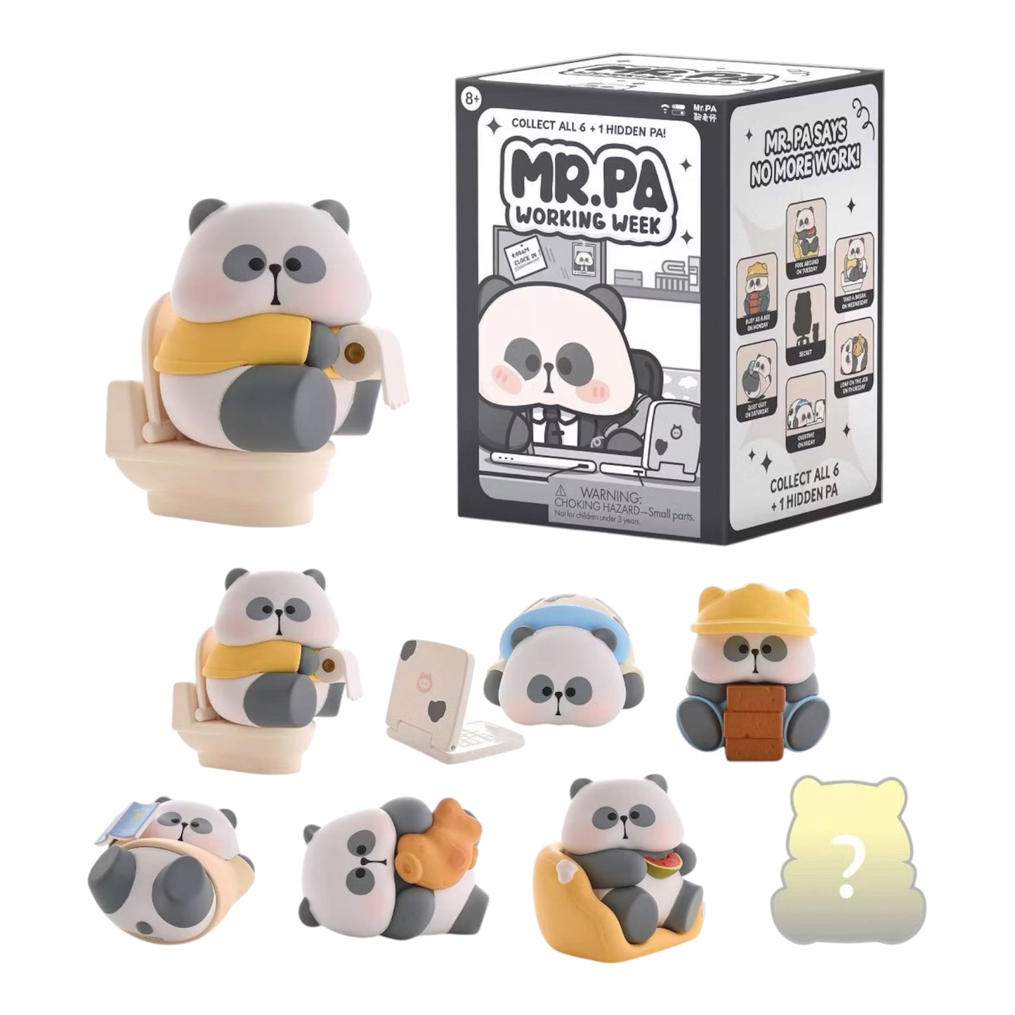 MR. PA Working Week Series Figurine Blind Box