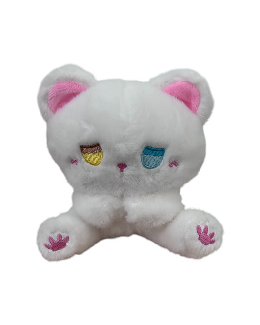 White Kawaii Cat Plushie