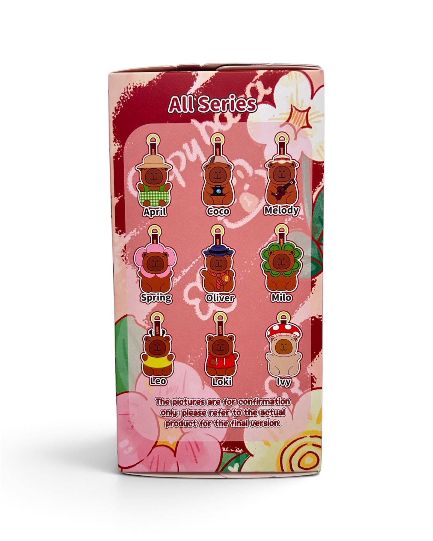 Kawaii Capybara Original Series Plush Pendant Blind Box