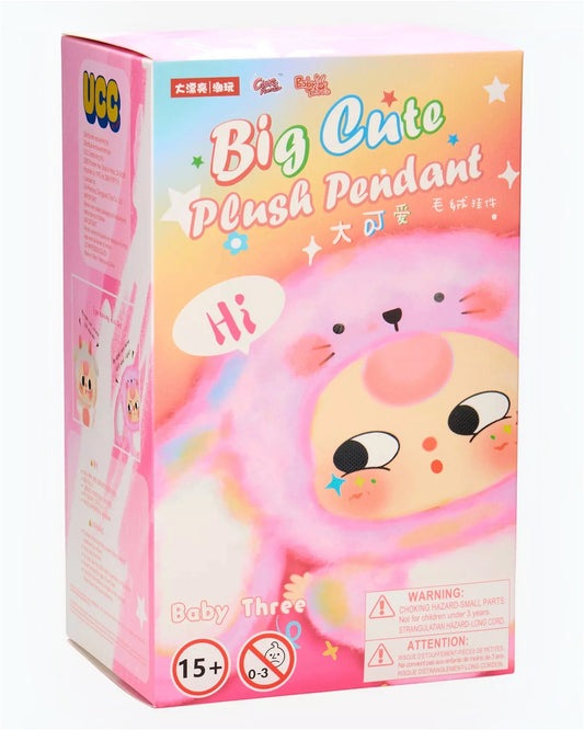 Baby Three Big Cute Plush Pendant Blind Box